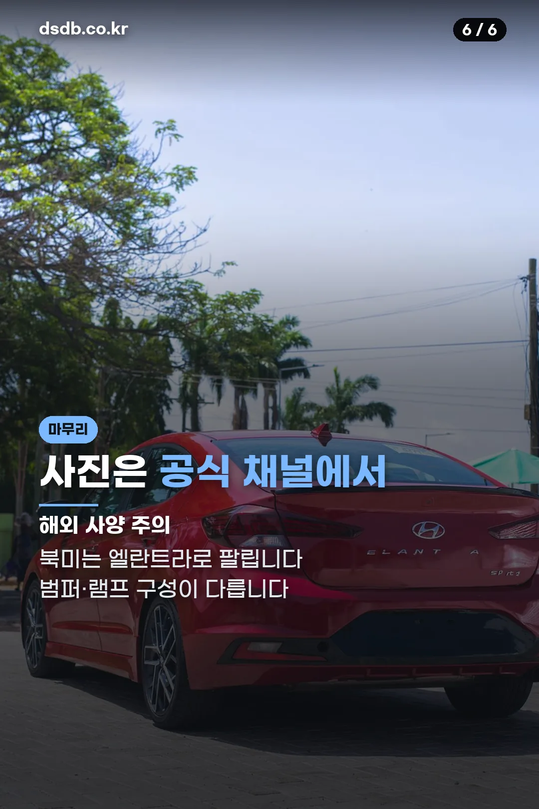 공식 사진 확인 안내