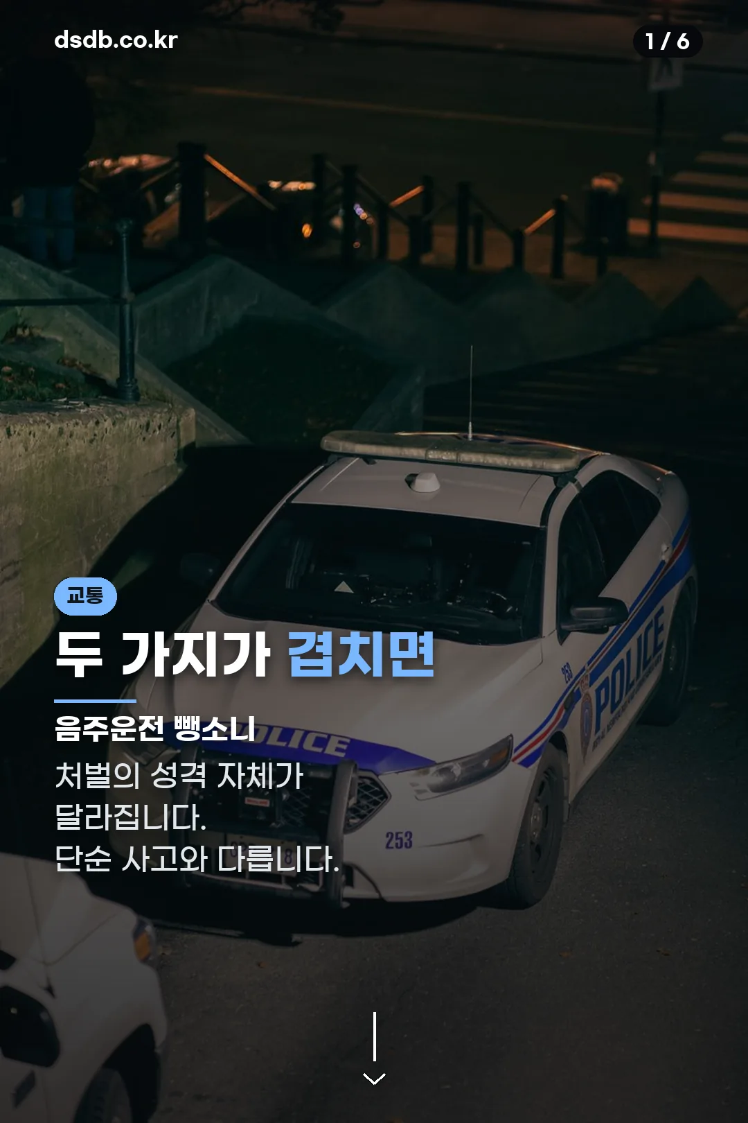 음주운전 뺑소니 표지