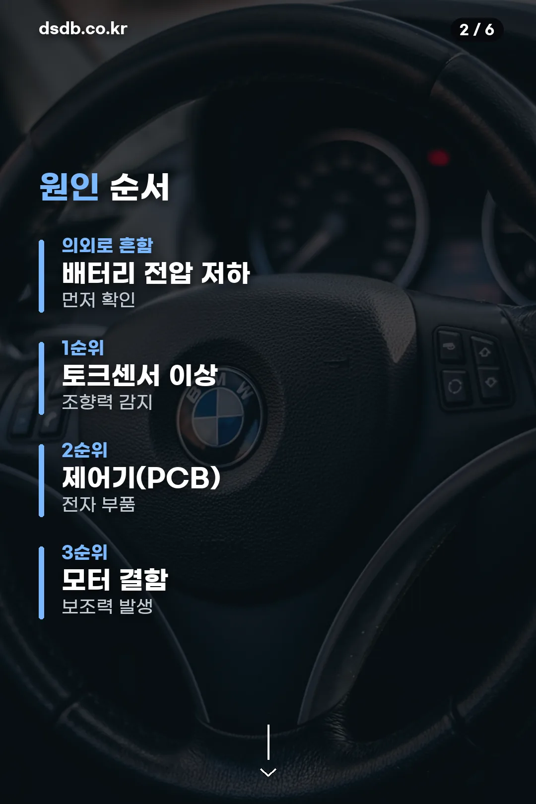 원인 순서