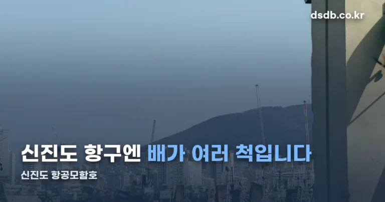 신진도 항공모함호 — 승선 전 구명조끼부터 챙기세요