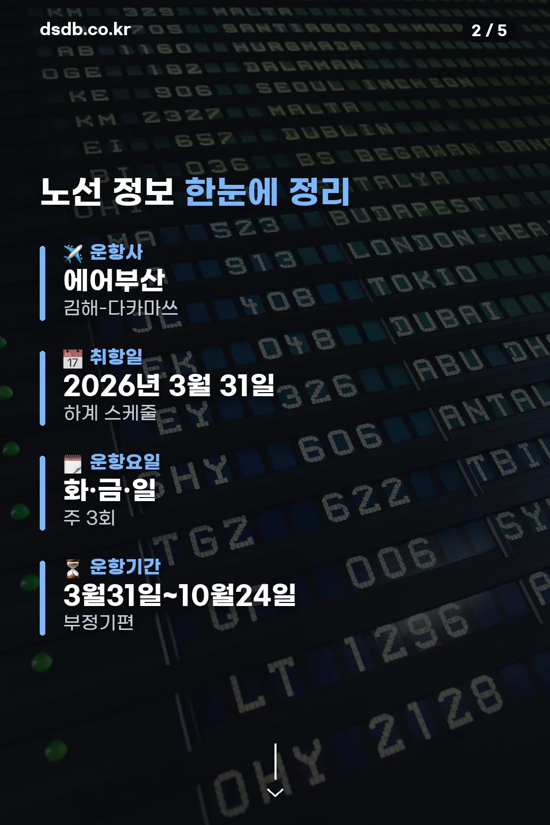 노선 정보 한눈에