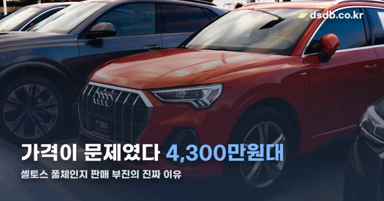 셀토스 풀체인지 판매량 반토막, 진짜였나 — 가격과 계약포기 사례로 본 진실