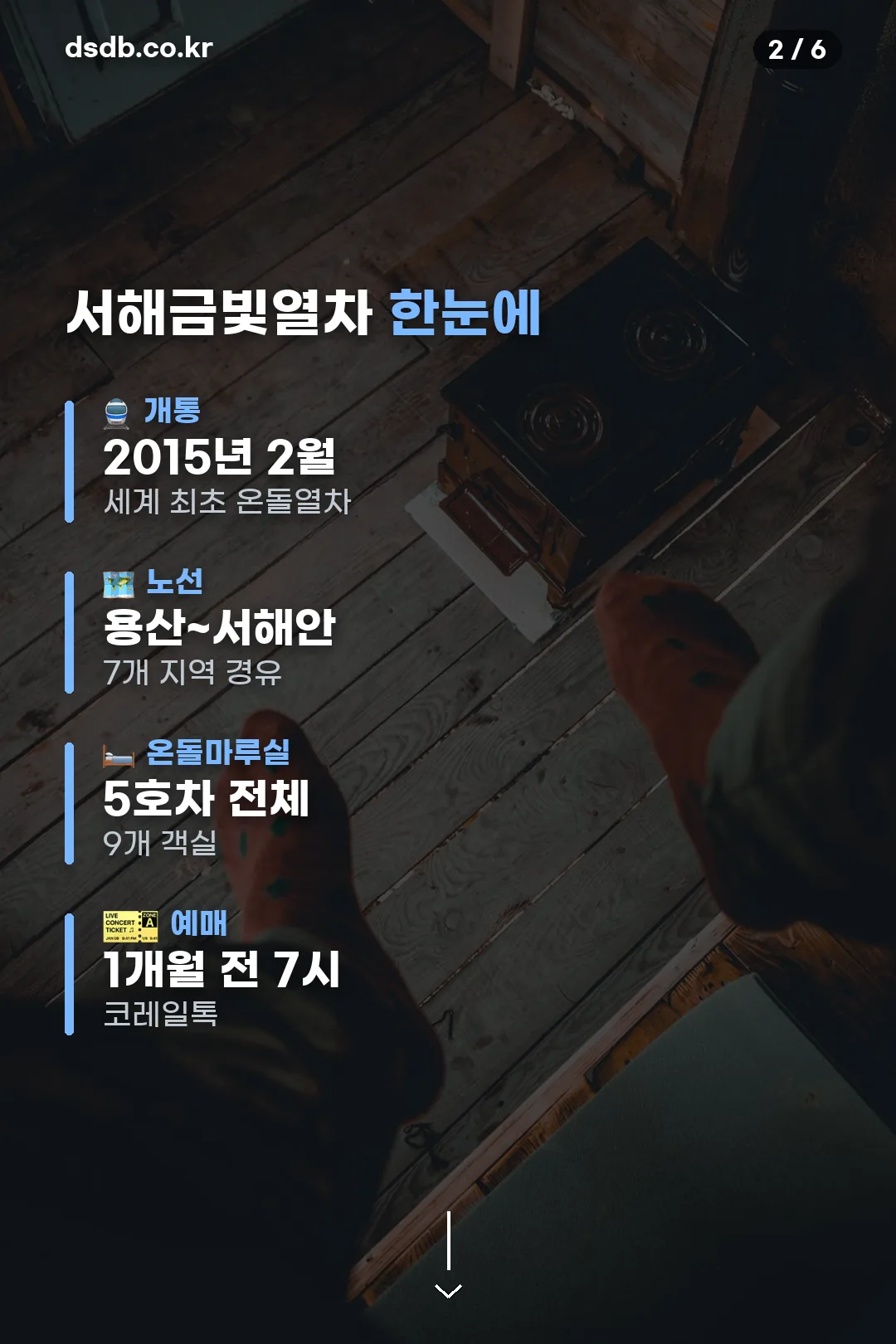 서해금빛열차 한눈에