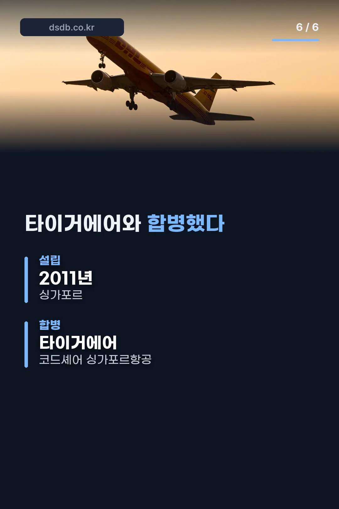 설립과 합병 기록